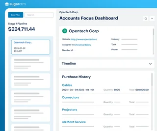 Account Record With Purchase History