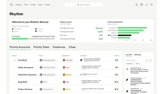 Rhythm Priority Accounts Dashboard