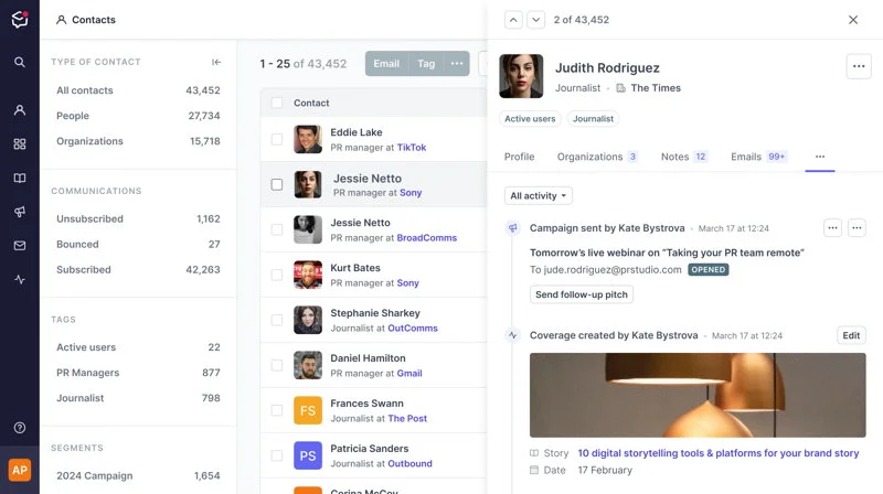 Contacts Database