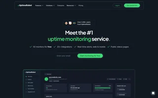 Uptimerobot Homepage