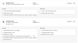 Test Engine Alarm And Recover Rules