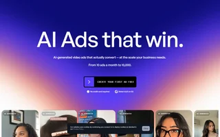 Creatify Homepage With Ai Ad Examples