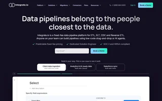 Integrate Io Homepage With Pipeline Editor Demo