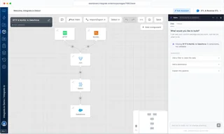 Pipeline Canvas With Helm Assistant