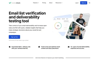 Mailercheck Homepage