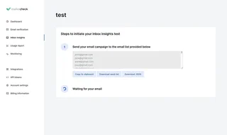Inbox Insights Seed List Step