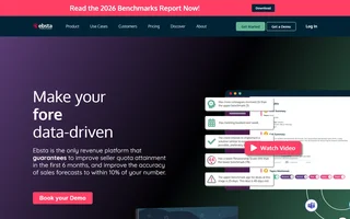 Ebsta Homepage With Deal Insight Cards