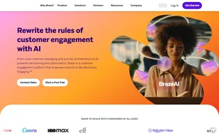 Braze Homepage