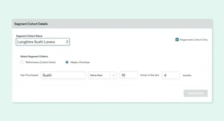 Segment Cohort Details