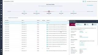 Vulnerabilities List With Risk Insights