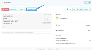 Quote And Invoice Generation
