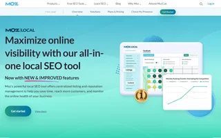 Moz Local Homepage
