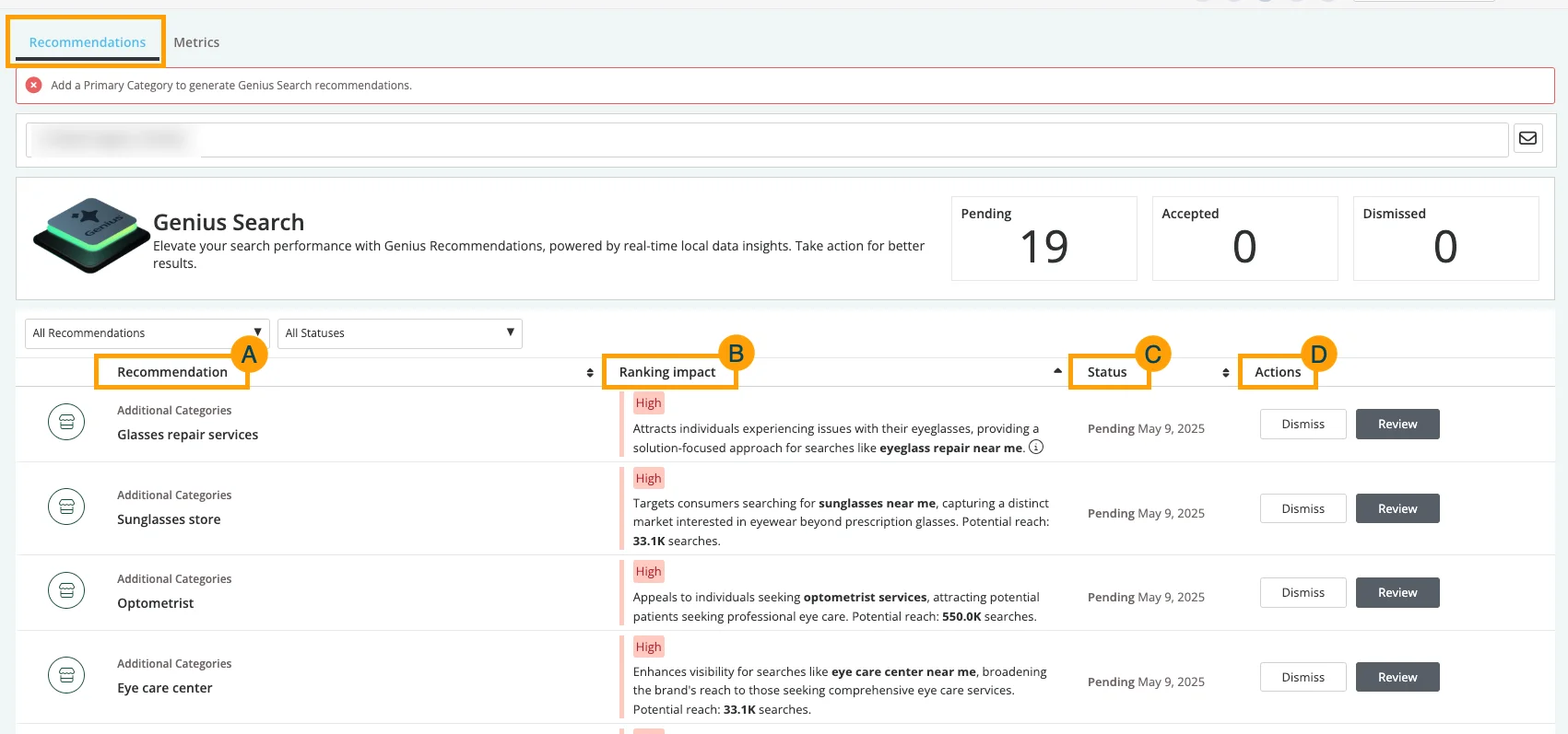 Listings Ai Recommendations