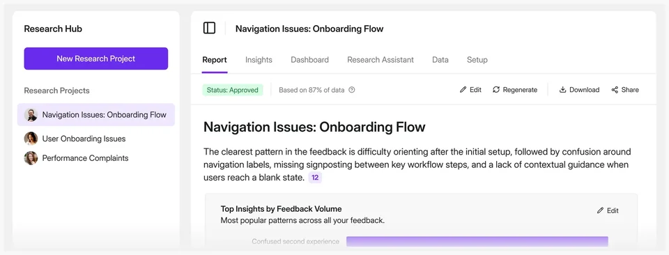 Research Hub Project Report With Sidebar
