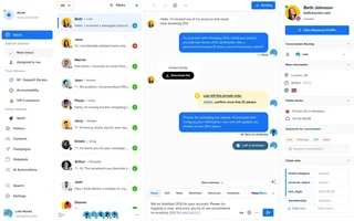 Shared Inbox With Visitor Details