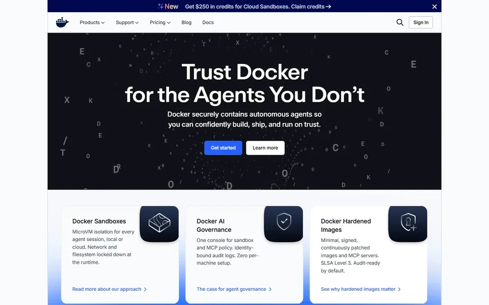 Docker Homepage
