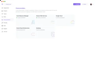 Cloud Providers Settings
