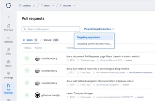 Pull Requests List