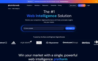 Similarweb Homepage