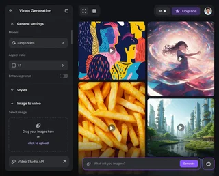 Video Generation Studio With Model Settings