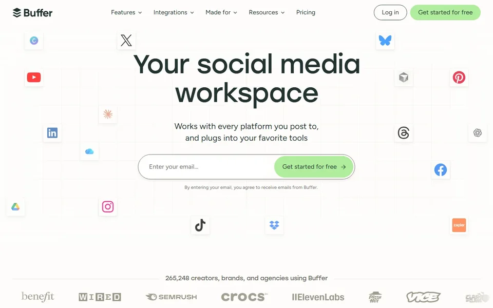 Buffer Homepage