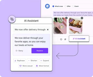 Ai Assistant Rewriting A Post
