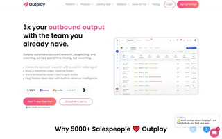 Outplay Homepage With A Sequence Prospect List