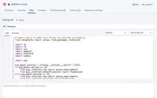 Repository File Editor