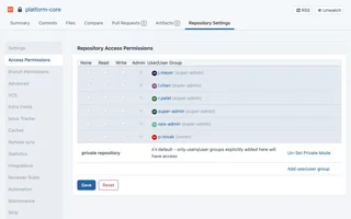 Repository Access Permissions