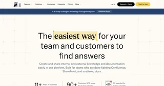 Knowledgeowl Homepage With The Find Answers Headli