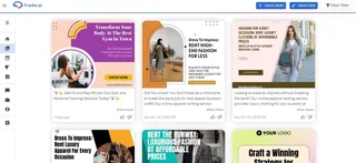 Library Of Generated Posts With Captions