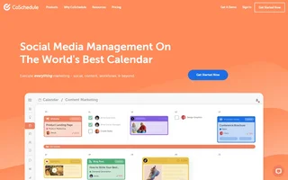 Coschedule Homepage