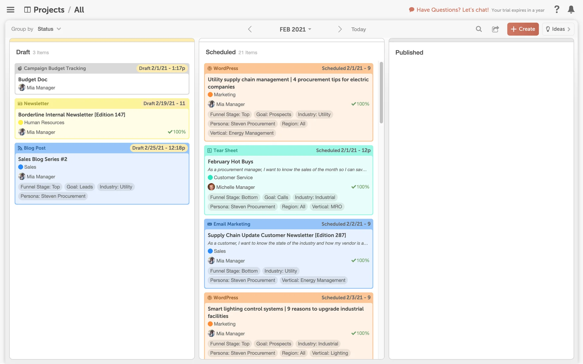 Kanban Project Board