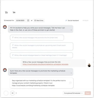 Ai Social Assistant