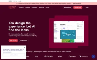 Contentsquare Homepage