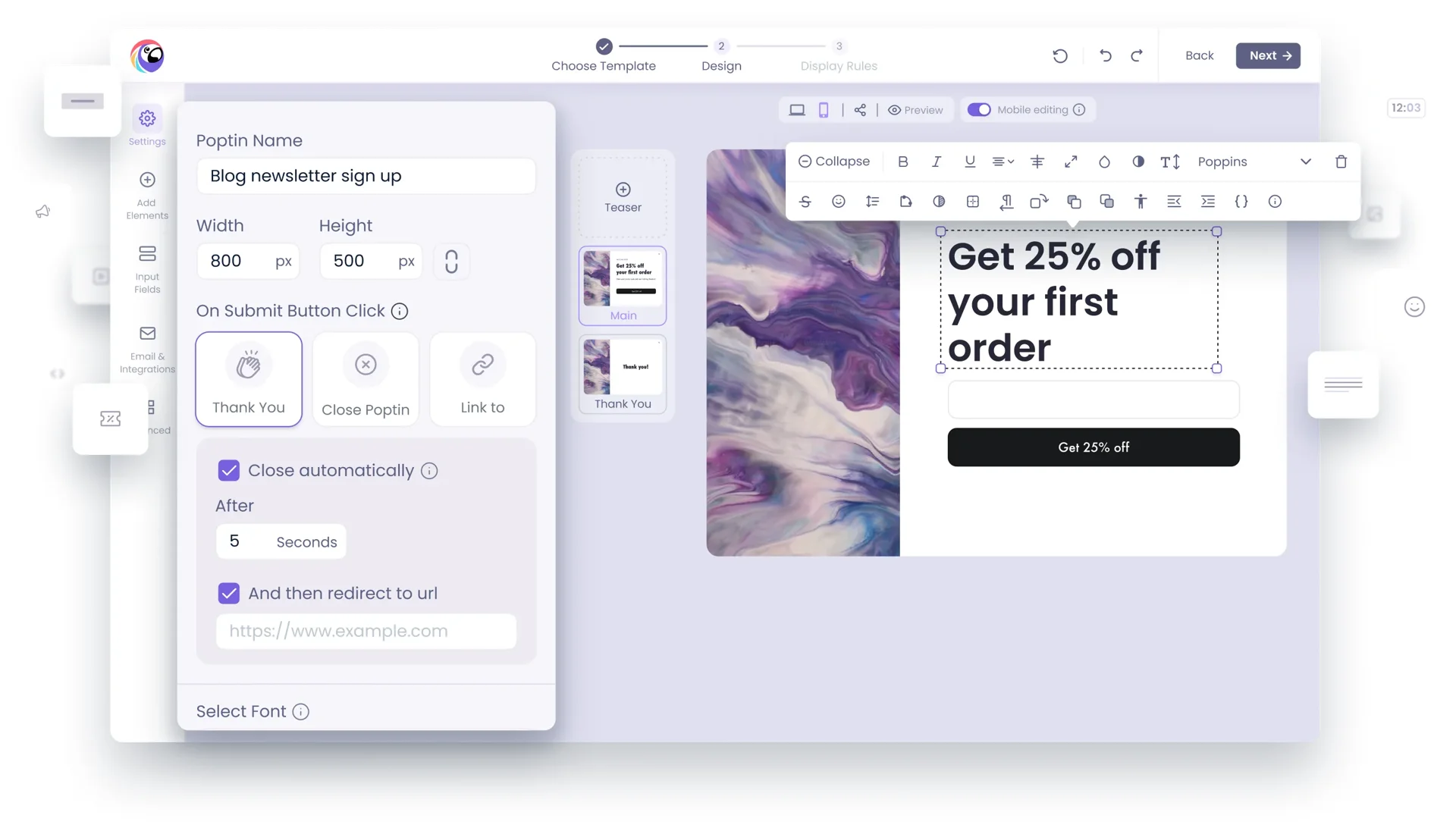 Form And Email Builder