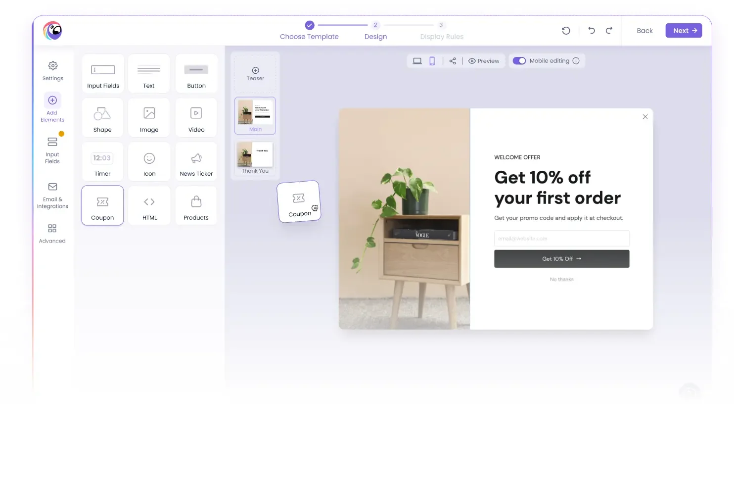 Form Builder Elements