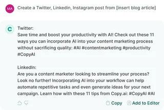 Social Post Generator
