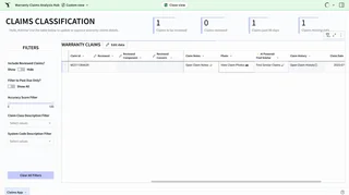 Warranty Claims Analysis Hub