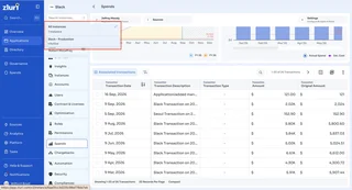 Application Spends And Transactions