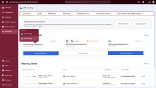 Offboarding Workflow Playbooks