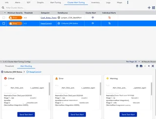 Cluster Alert Tuning With Alert Routing