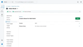 Create Release Form