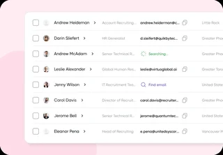 Leads Table With Email Finder Results