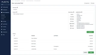 Calculated Field Editor With Formula Preview