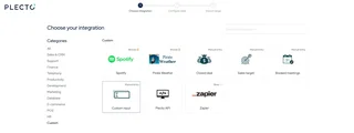 Integration Picker With App Categories