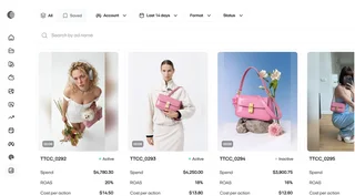 Ad Library With Spend And Roas