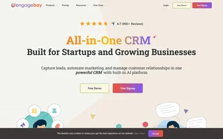 Engagebay Homepage