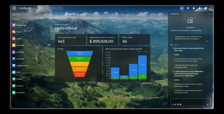 Sales Home Dashboard With Opportunity Funnel