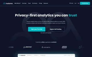 Matomo Homepage